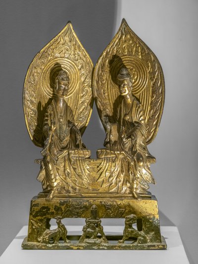 Shakyamuni e Prabhutaratna. Cina, Dinastia Wei Settentrionale, 3° anno di Xiping da Chinese School