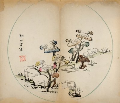 Stampe dello Studio dei Dieci Bambù, 1643 da Chinese School