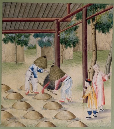 Lavorare in una fucina tradizionale da Chinese School