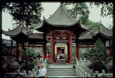 Grande Moschea, Xian, fondata nel 742 d.C. da Chinese School Chinese School