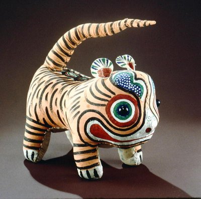 Tigre da Ching Period Chinese School