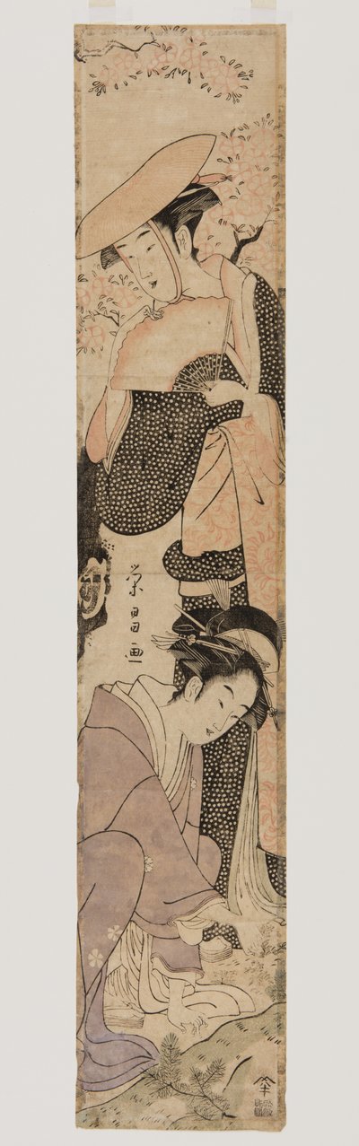 (stampa a blocchi di legno a colori) da Chokosai Eisho