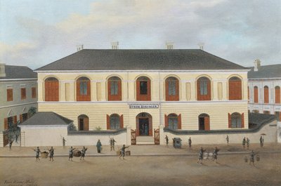 La casa di Byron Bininger (1826-1903), Shanghai, c.1870 da Chow Qua