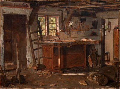 Officina di un falegname da Christen Dalsgaard