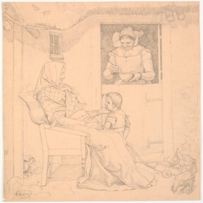 Una giovane moglie convalescente da Christen Dalsgaard