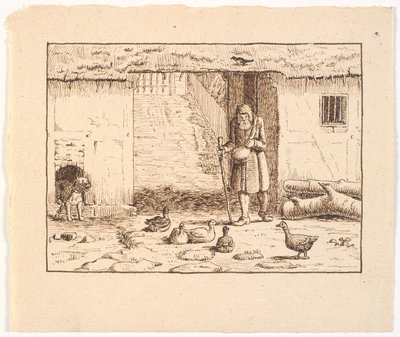 Illustrazione per St. St. Blicher, Le tre vigilie da Christen Dalsgaard