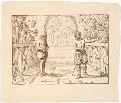 Illustrazione per St. St. Blicher, Le tre vigilie da Christen Dalsgaard