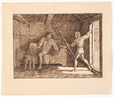 Illustrazione per St. St. Blicher, Le tre vigilie da Christen Dalsgaard