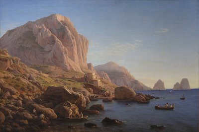 Costa rocciosa, Capri. Dopo l