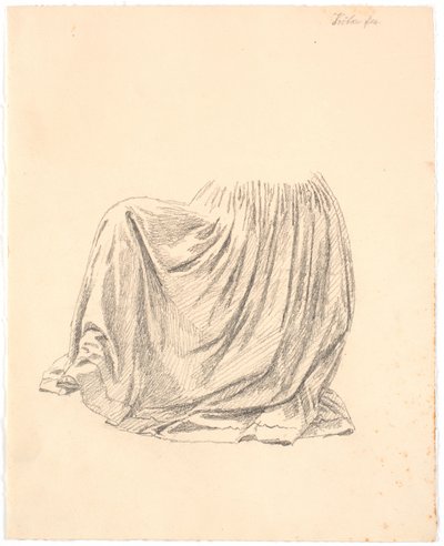 Studio di drappeggio da Christen Købke