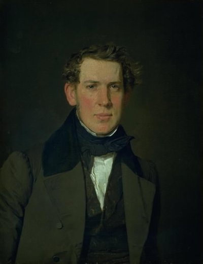 Ritratto di Carl Adolf Feilberg da Christen Købke