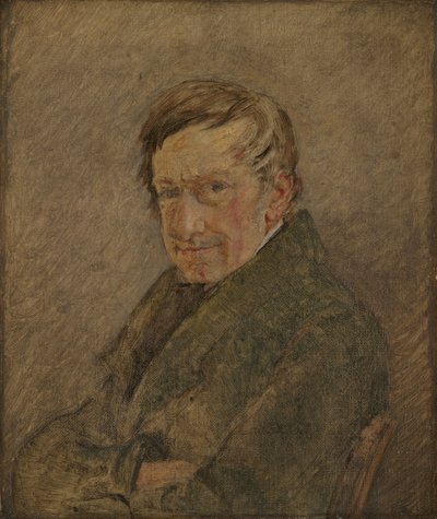 Ritratto del Pittore di Animali C.D. Gebauer da Christen Købke