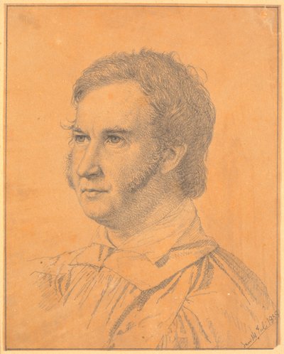 Ritratto di Jacob Georg Købke (consigliere di giustizia, medico diocesano a Nykøbing F.) da Christen Købke
