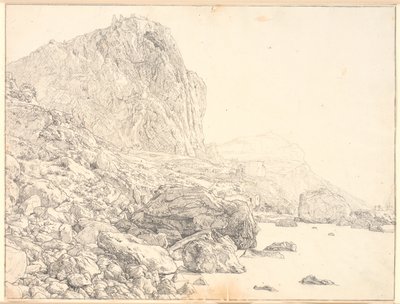 Veduta di Marina Piccola a Capri da Christen Købke