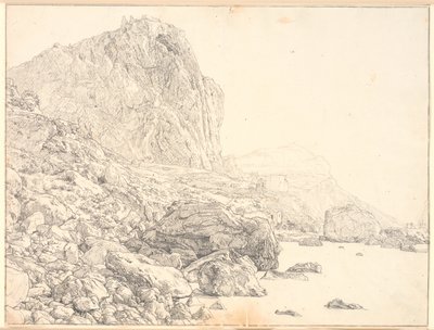 Veduta di Marina Piccola a Capri da Christen Købke