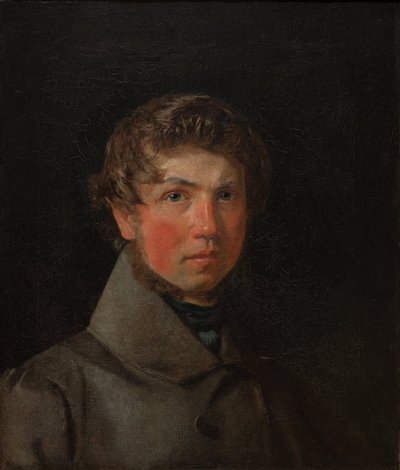 Autoritratto, c.1833 da Christen Schjellerup Købke