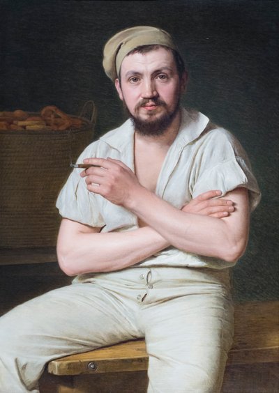 Ritratto di Wilhelm Bendz da Christen Schjellerup Kobke