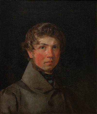 Autoritratto, c. 1833 da Christen Schjellerup Kobke