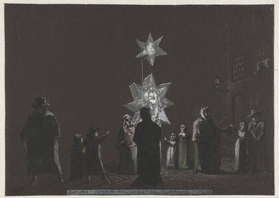 Una deliziosa messa (diario, 4 gennaio 1808) da Christiaan Andriessen