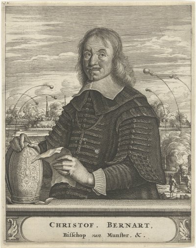 Ritratto di Christoph Bernhard von Galen, vescovo di Münster da Christiaan Hagen