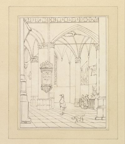 Interno della chiesa da Christiaan Josi
