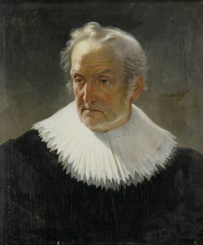 Un vecchio in abiti del XVII secolo da Christiaan Julius Lodewijk Portman