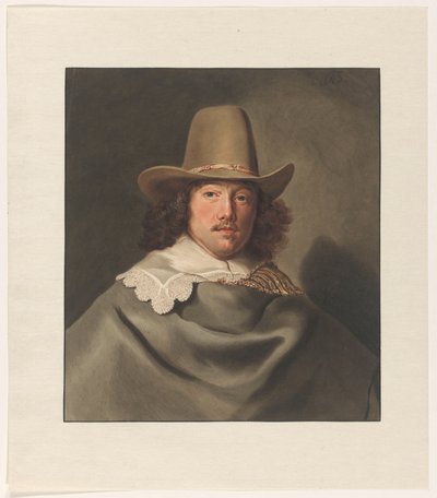 Ritratto di Abraham Velters (1603-1690) da Christiaan Kramm