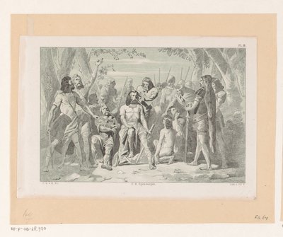 Brinio si fa radere da Christiaan Lodewijk van Kesteren