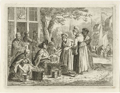 Venditrici di pesce da Christiaan Meijer