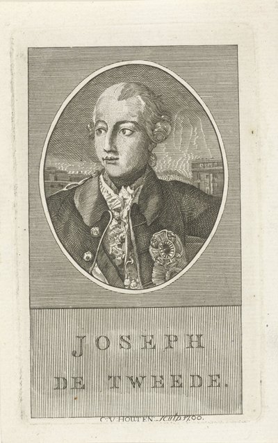 Ritratto di Giuseppe II, imperatore tedesco da Christiaan van Houten