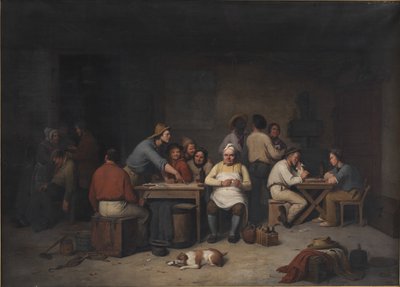 Una scena nella locanda Brokkensbod da Christian Andreas Schleisner