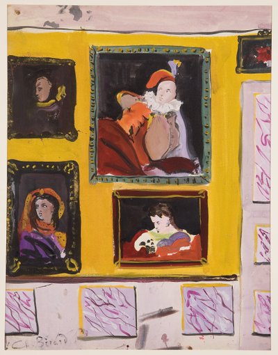 Personaggi in costume, c.1935-45 da Christian Bérard