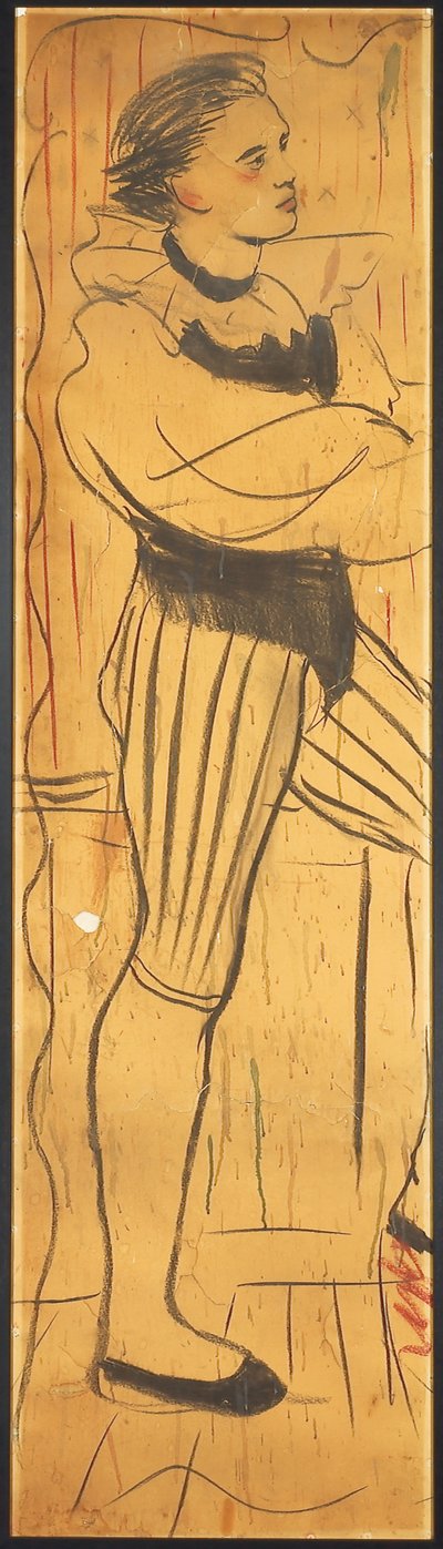 Trittico (disegno di una scena d
