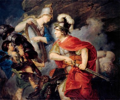 Allegoria di Federico II di Prussia, detto il Grande, come Perseo da Christian Bernhard Rode