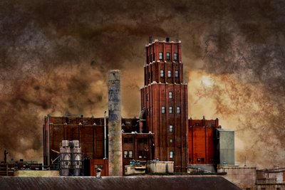 Paesaggio industriale dal carattere grintoso da Christian Bibeau