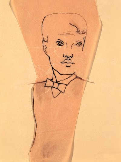 Ritratto di Rene Crevel da Christian Bérard