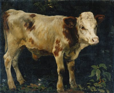 Un Vitello, 1876 da Christian Eriksen Skredsvig