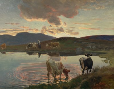 Dopo il tramonto da Christian Eriksen Skredsvig