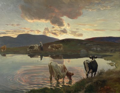 Dopo il tramonto da Christian Eriksen Skredsvig