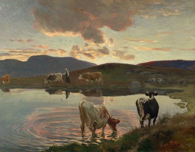Dopo il tramonto da Christian Eriksen Skredsvig
