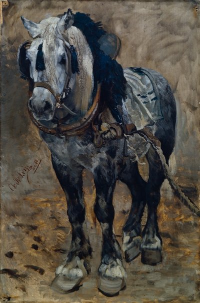 Cavallo della Normandia da Christian Eriksen Skredsvig
