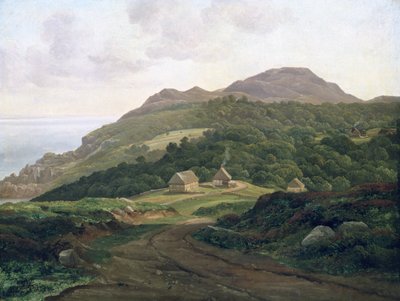 Sulla costa svedese, 1828 da Christian Ernst Bernhard Morgenstern