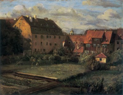 Le case rosse da Christian Friedrich Gille