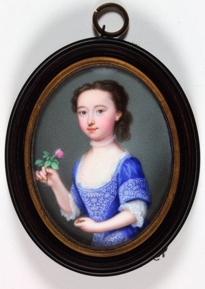 Lady Elizabeth Cavendish Bentinck, poi Marchesa di Bath da Christian Friedrich Zincke