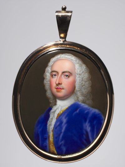 Ritratto di un uomo, c. 1735 da Christian Friedrich Zincke