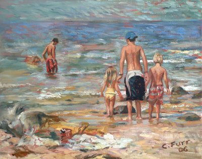 Scena di spiaggia da Christian Furr
