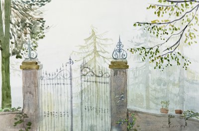 Cancelli nella nebbia, 2009 da Christian Furr