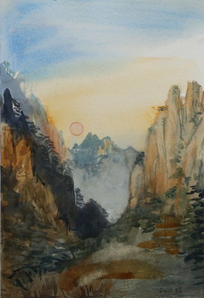 Sole Rosa - Montagne Gialle, 2015 da Christian Furr