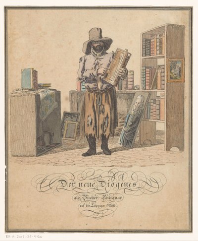 Ritratto del libraio Johann Gottlob Helmert da Christian Gottfried Heinrich Geissler (possibly)