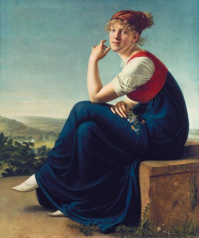 Ritratto di Heinrike Dannecker da Christian Gottlieb Schick